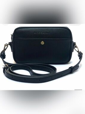 NWT BODOMINT Black Bowie Pack Crossbody Belt Bag Vegan Leather